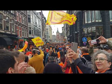 Hare Krishna 2023 - King's Day Maha Harinam, Amsterdam - Dedicated to HH Kadamba Kanana Maharaja 🙏🏼