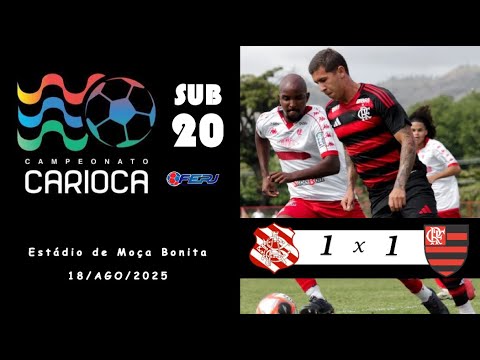 BANGU 1 x 1 FLAMENGO (Carioca 2025 - Under 20)