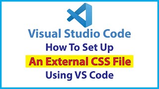 VS Code How To Link An External CSS File