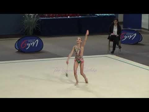 Eléonore CABURET massues - 2019 Championnat de France Créteil AA (junior Elite)