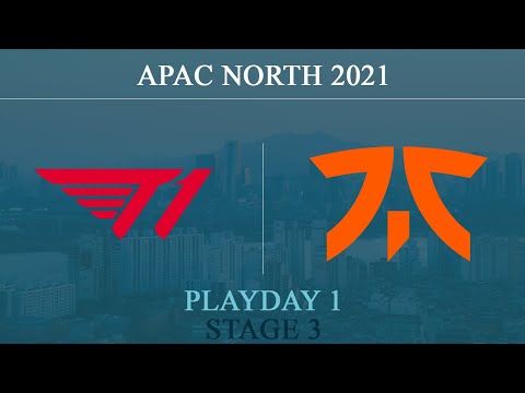 T1 vs FNC @Chalet | T1 vs Fnatic | APAC 2021 - North 8 September 2021)