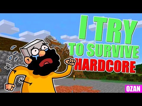 That Time I Tried To SURVIVE (Minecraft Hardcore Episode 2)
