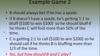 Bill Chen - Introduction to Game Theory