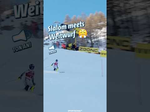 Video Thumbnail: McGrath mit Wut-Anfall nach Slalom-Fail 🤬 | Sportschau #shorts