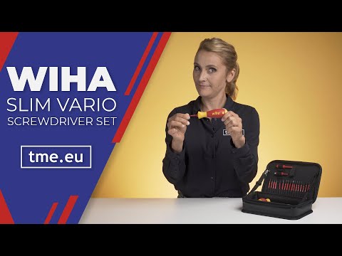 Wiha 31 el. Įrankių rinkinys slimVario® electric (43465) video