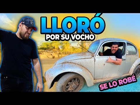 Me ROBE el VOCHO de LA MUERTE🚘🤣 Broma al COMPA ROSH