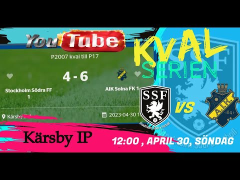 Kvalserien 2023 Omgång 4 :  Stockholm Södra - AIK  4-6