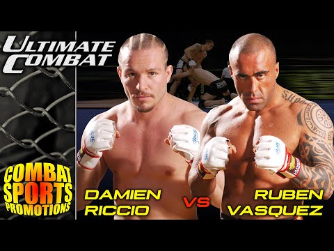 BRUTAL TOE STOMPS! Damien Riccio vs Ruben Vazquez - FULL MMA FIGHT - Ultimate Combat 8