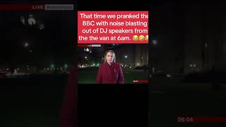 Download lagu BBC Prank: Crazy Van Sound Can Be Heard Live On Tv mp3