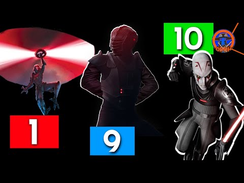 the Inquisitors ranked by POWER LEVELS