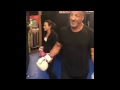 Demi Lovato vs Sylvester Stallone boxing