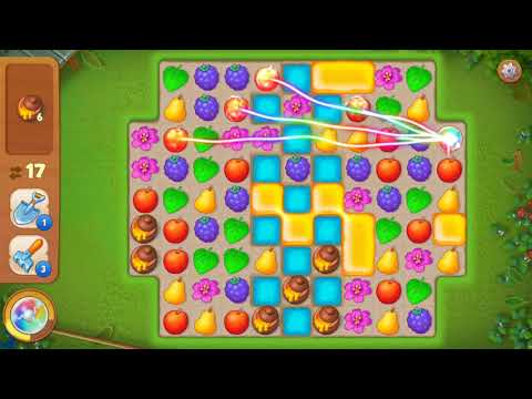 Gardenscapes Level 1064-walkthrough "NO Boosters"