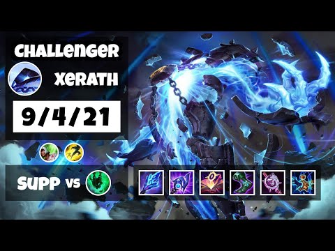 Xerath vs Thresh TURKISH Challenger SUPPORT (9/4/21) - v11.14