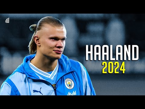 Erling Haaland 2023/24 ● Pure Striker - Skills, Goals & Assists.