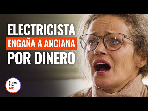 Electrician scams elderly woman | @DramatizeMeEspanol