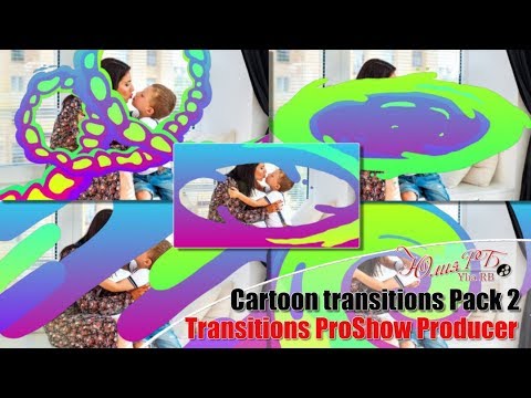 Мультяшные переходы часть 2 | Cartoon transitions Pack 2 | Transitions ProShow Producer