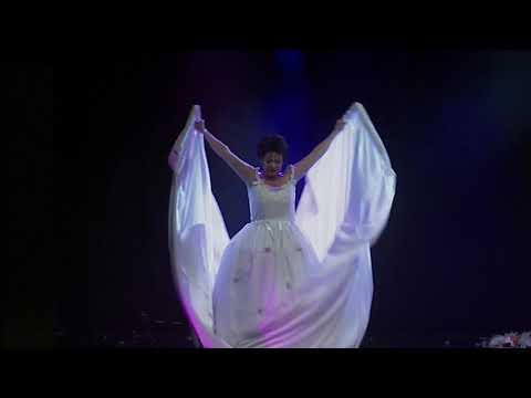 Nathalie Romier in "La Poule Mistinguett" created by Jérôme Murat