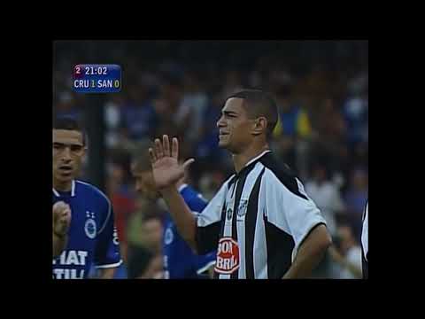 Cruzeiro 3 x 0 Santos - Brazilian Championship 2003
