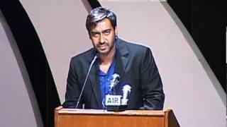 Ajay Devgn's welcome speech at IFFI in Goa
