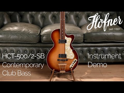 H&ouml;fner HCT5002-SB Club Bass Demo
