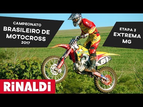 Rinaldi e Honda MX2 no Brasileiro de Motocross 2017: Extrema - MG