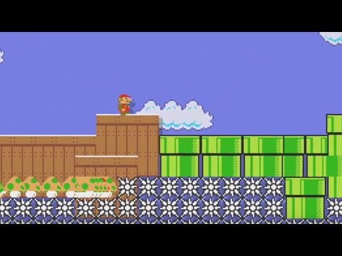 Enhanced Tidewater ~ Easy 100 Mario Challenge - Super Mario Maker - No Commentary 1bn