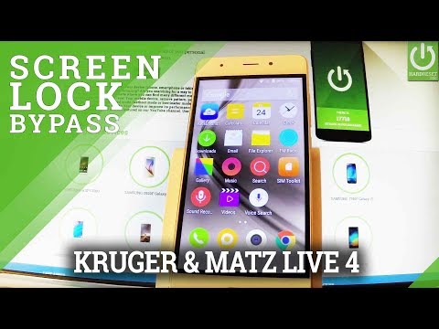 KRUGER & MATZ Live 4 HARD RESET /  Bypass Screen Lock / Format