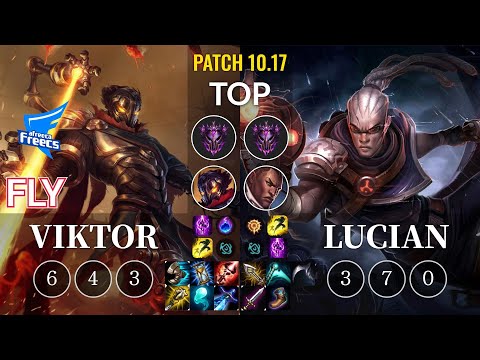 AF Fly Viktor vs Lucian Top - KR Patch 10.17
