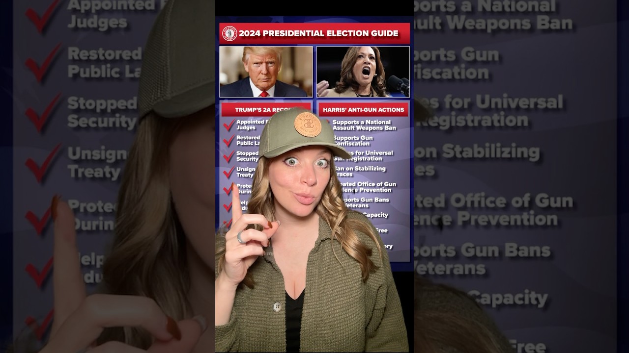 IT IS HERE...Who Will YOU Choose?!? #2ndamendment #shortsvideo #shortsfeed #shorts #trump #harris