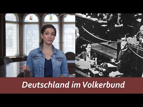 Weimarer Republik Original: Deutschland im Völkerbund (Erklärfilm 7)