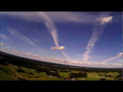 Almost lost my FPV plane - Almost hit the farmer 23.2.2012
