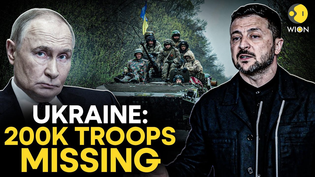 Russia Ukraine War LIVE: Ukraine Admits 200,000 Troops Missing | WION