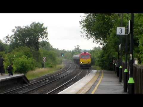 DB Schenker Class 60, 60001, 6E54 Passing Tamworth (27th June 2014)