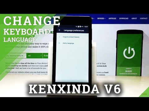 How to Change Keyboard Language in KENXINDA V6 - Keyboard Dictionary