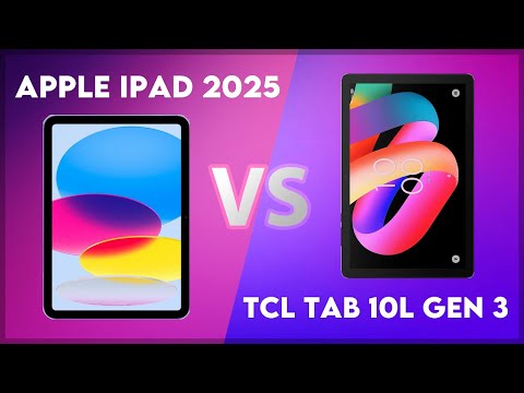 Apple iPad 2025 vs TCL Tab 10L Gen 3 Comparison