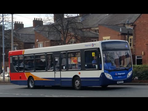 Morning Sunrise Run: Route E2 | NK09EGV/39727 - Stagecoach North East: MAN 14.240LF/ADL Enviro 200