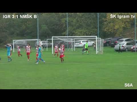 Jeseň 2022  Zostrih z  10 kola S6A ŠK Igram   NMŠK  Bratislava  B 23 10 2022