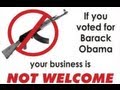 Gun Store Owner Bans Obama Supporters - YouTube
