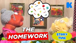 The Homework | Bed Time Stories for Kids | Kidsa English Story Time