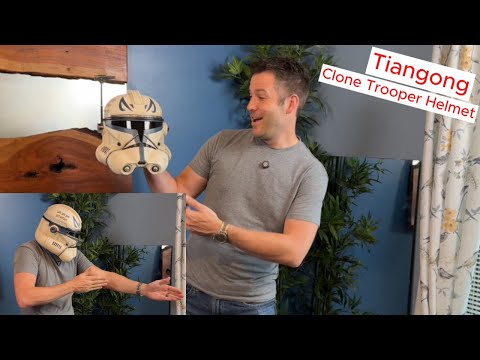 Tiangong Clone Trooper Helmet Commander Cosplay Collector