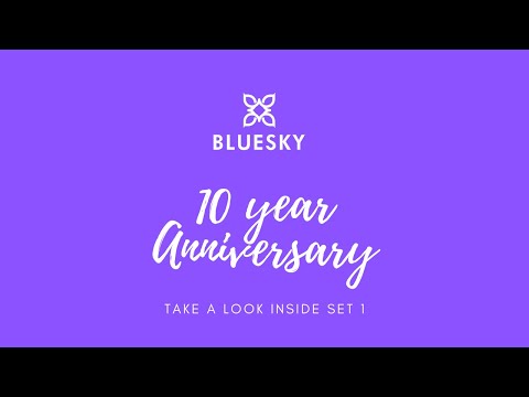 Bluesky 10 Year Anniversary | Set 1 Gel Polish Swatches
