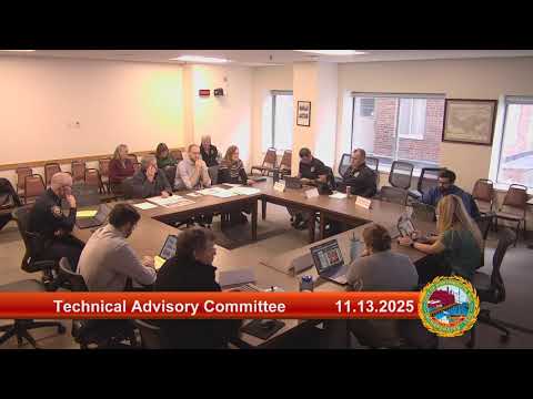11.13.2025 Technical Advisory Committee Work Session