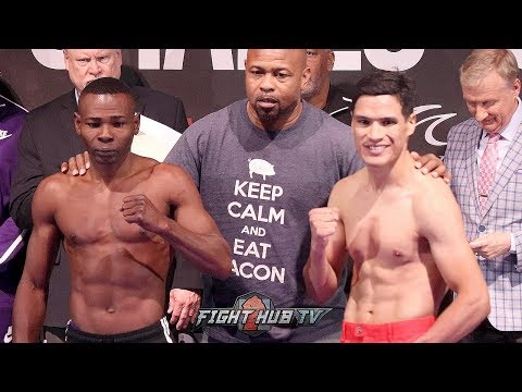 GUILLERMO RIGONDEAUX VS. JULIO CEJA - FULL WEIGH IN & FACE OFF VIDEO