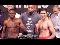 GUILLERMO RIGONDEAUX VS. JULIO CEJA - FULL WEIGH IN & FACE OFF VIDEO