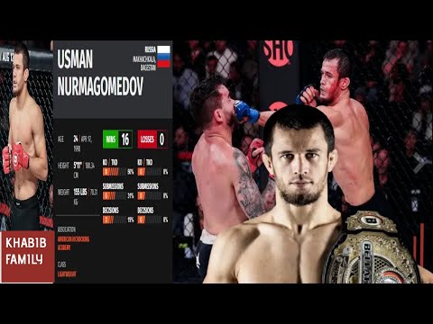 USMAN NURMAGOMEDOV - UNDEFEATED PROSPECT - KHABIB FAMILY  FUTURE STAR  STRONGEST FAMILY OF THE WORLD