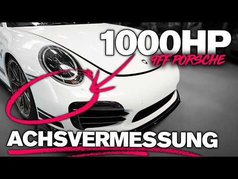 Ein 1000PS Porsche mit dem Zollstock vermessen? Tuner 9FF zeigt uns ihre Tricks!
