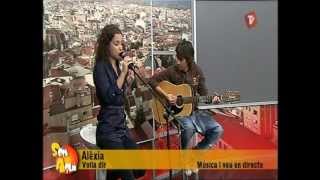 Alexia Hampartzoumian Ramio i Jordi Armengol a TV Terrassa