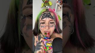 This Girl Has TWO Tongues