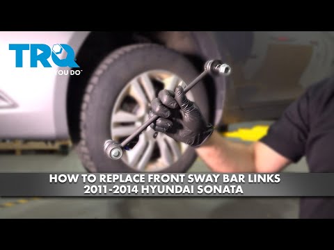 How to Replace Front Sway Bar Links 2011-2014 Hyundai Sonata