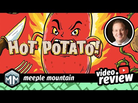 Boardgame Brody - Hot Potato! - Review & How to Play 